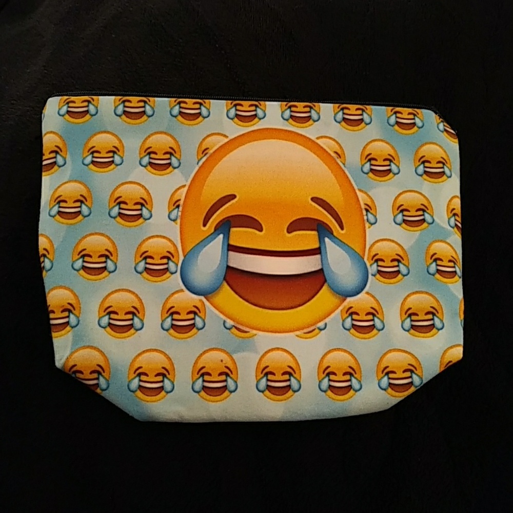 NEW - Cosmetic bag - emoji